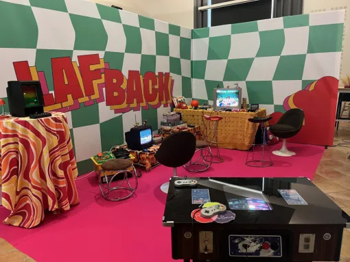 Corner Rétrogaming et déco années 80-90