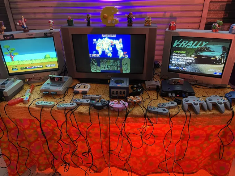 Location de jeux vidéos anciens pour un EVG / EVJF, Toulouse, Reborne Retrogaming