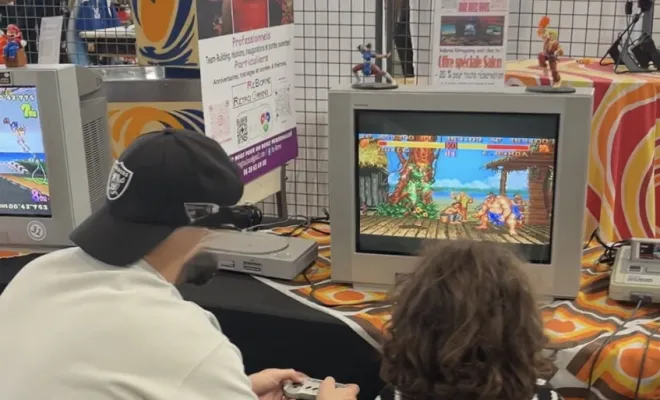 Père et fils ensemble