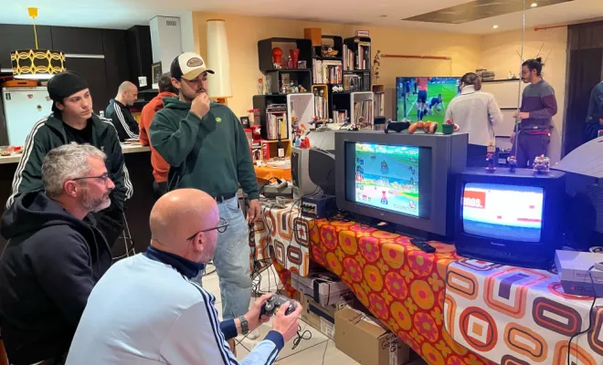 animation rétrogaming anniversaire particulier
