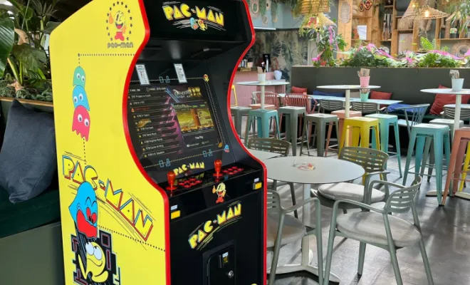 Borne arcade installée au coco club