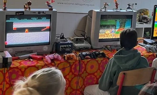 Les adolescents au défi des jeux rétros